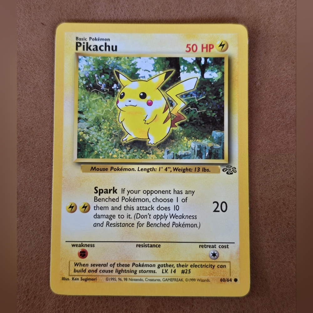 1999 Pikachu 60/64
